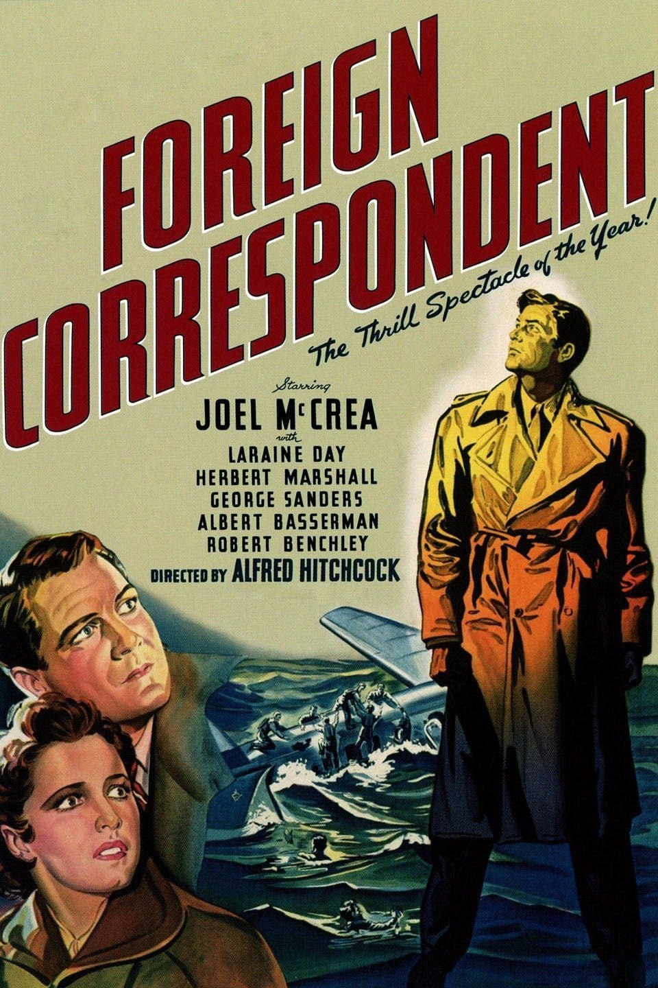 ALFRED HITCHCOCK – FOREIGN CORRESPONDENT – HD – SCR